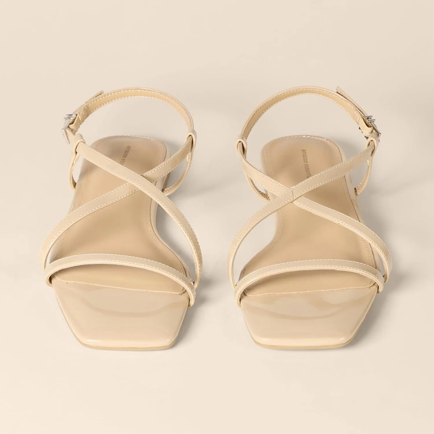 Amazon Essentials Women's Flat Strap Sandals