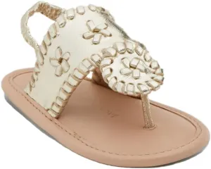 Baby Jacks Flat 0-3 Months / PLATINUM