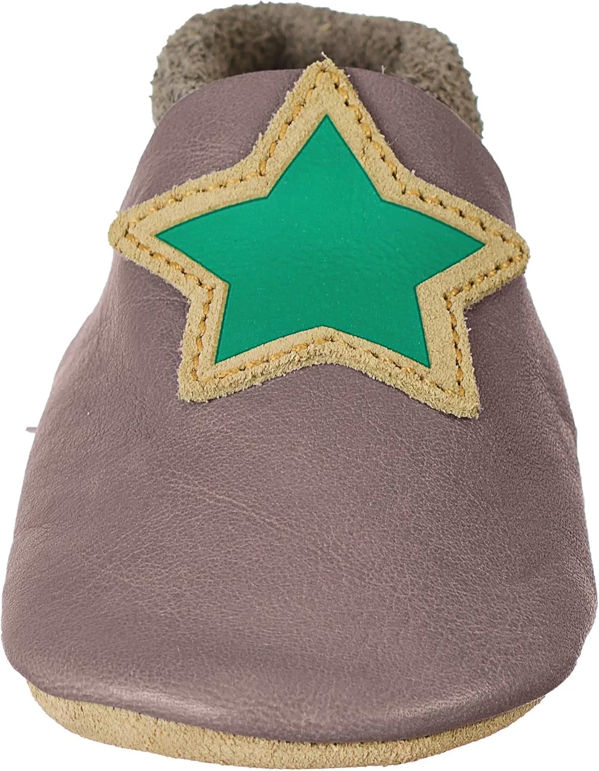 Baby-Krabbelschuh Leather boys Flat slippers.