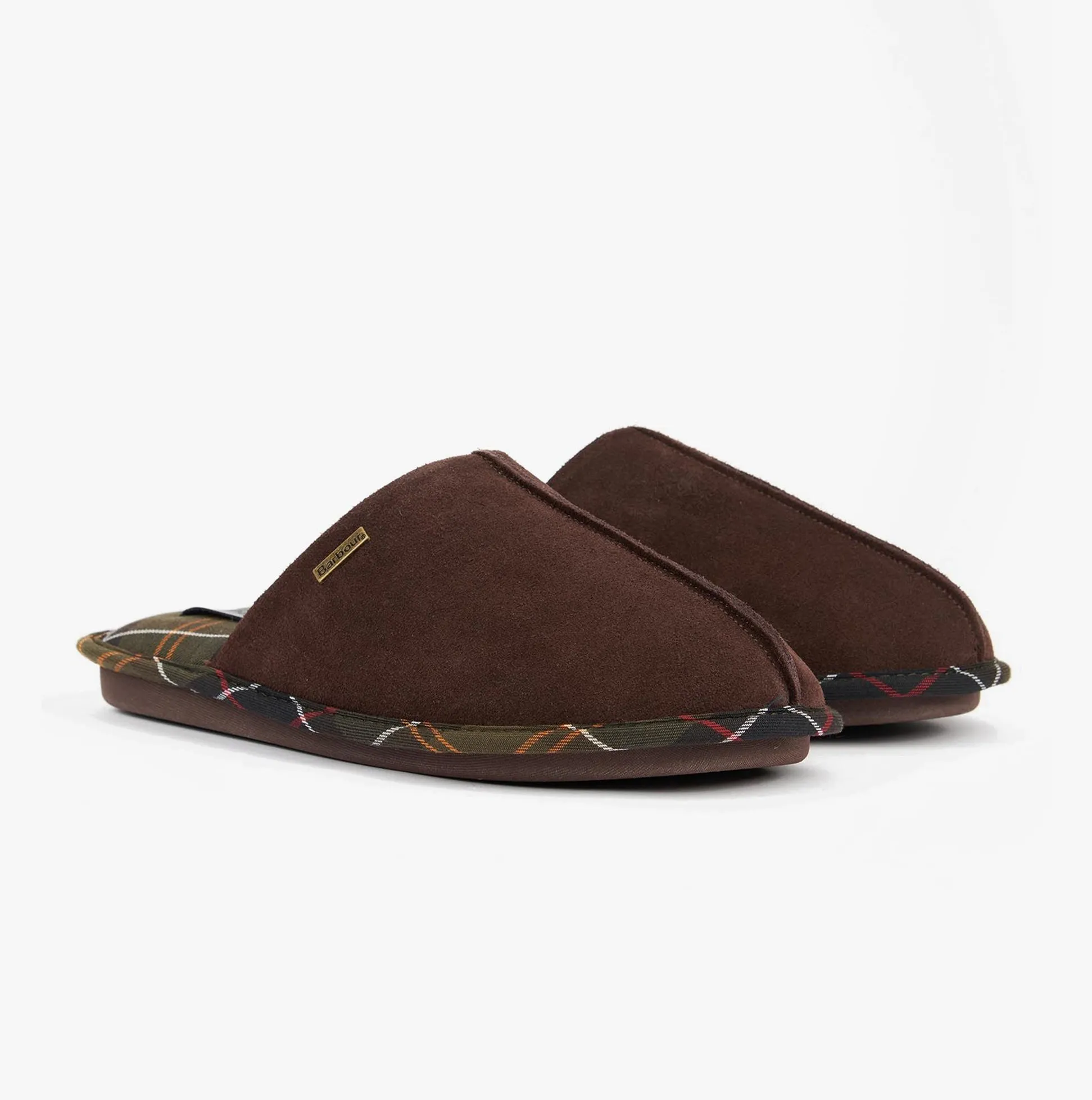 Barbour FOLEY Mens Slippers Brown