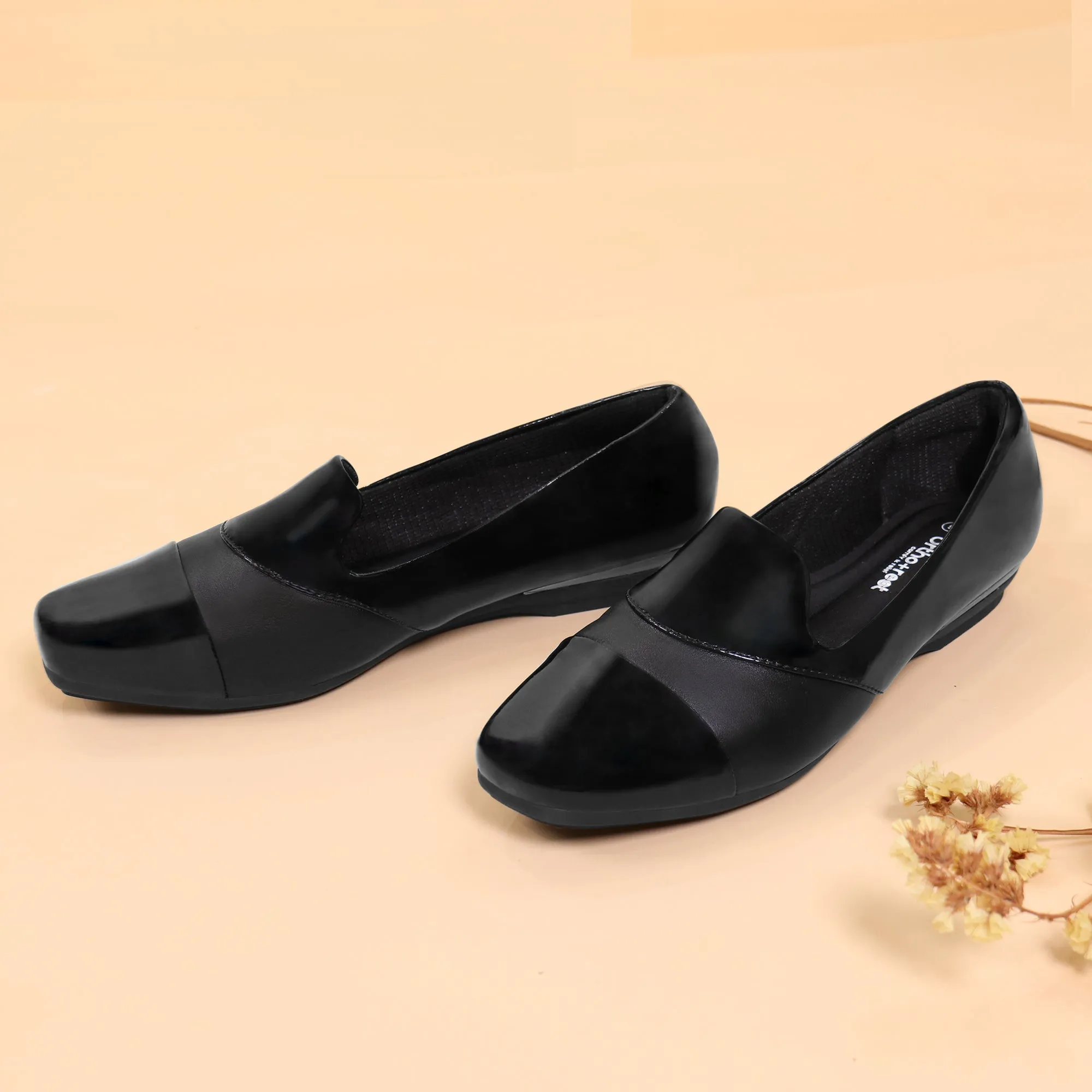 Black Loafer Dress-Luna