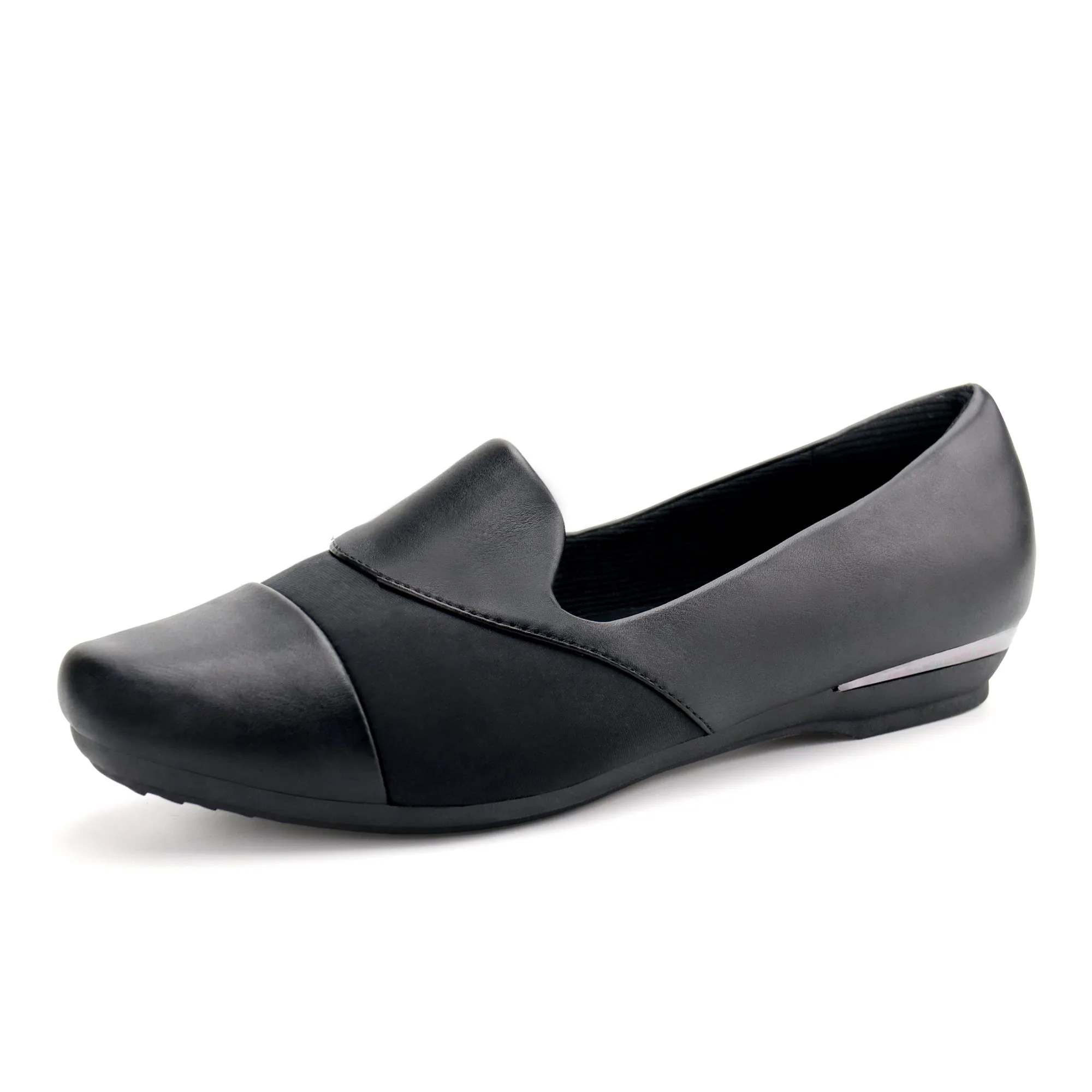 Black Loafer Dress-Luna