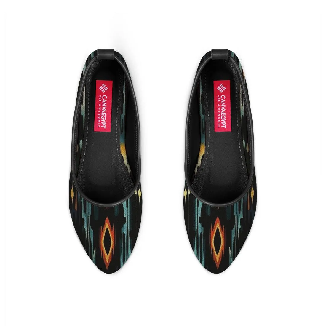 Black Round Toe Shoe Ignite