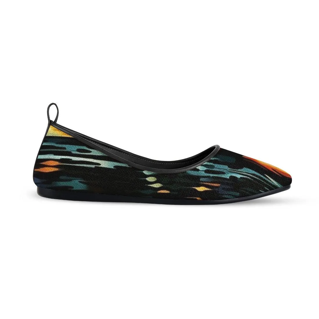 Black Round Toe Shoe Ignite