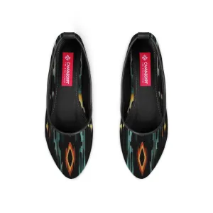 Black Round Toe Shoe Ignite