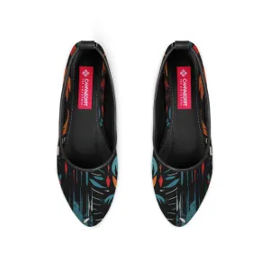 Black Round Toe Shoe Marks