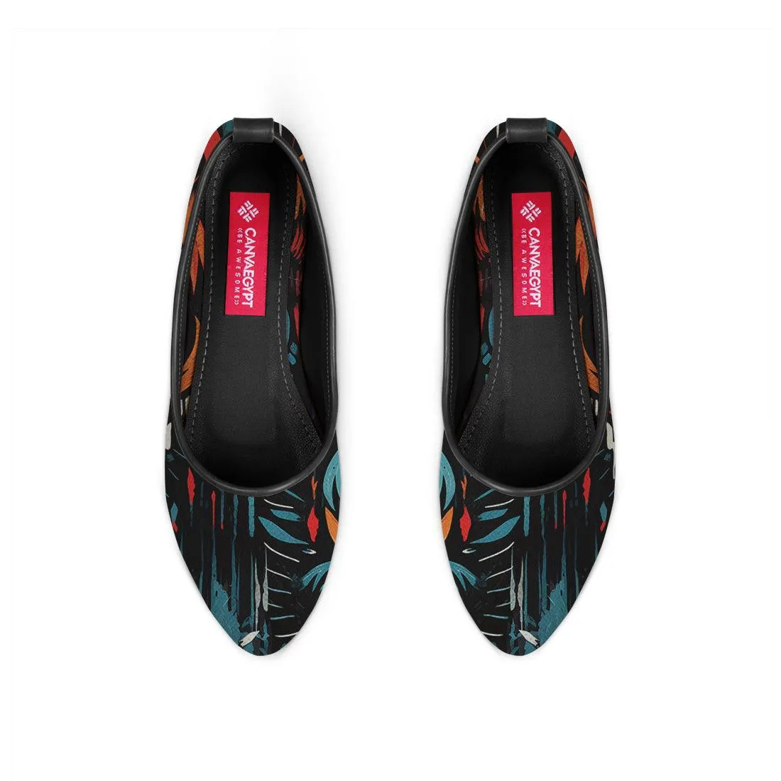 Black Round Toe Shoe Marks