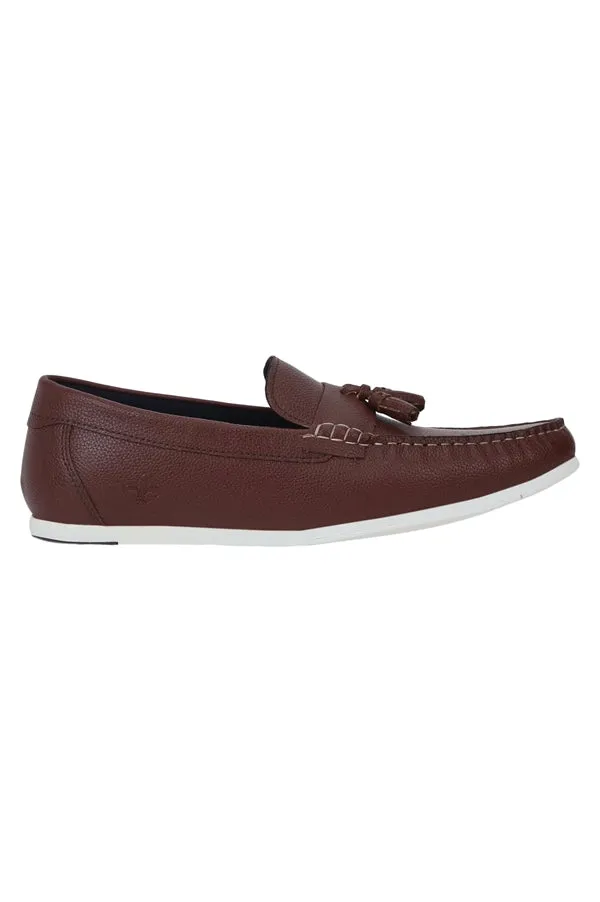 Bond Street by Red Tape Men Brown Loafers