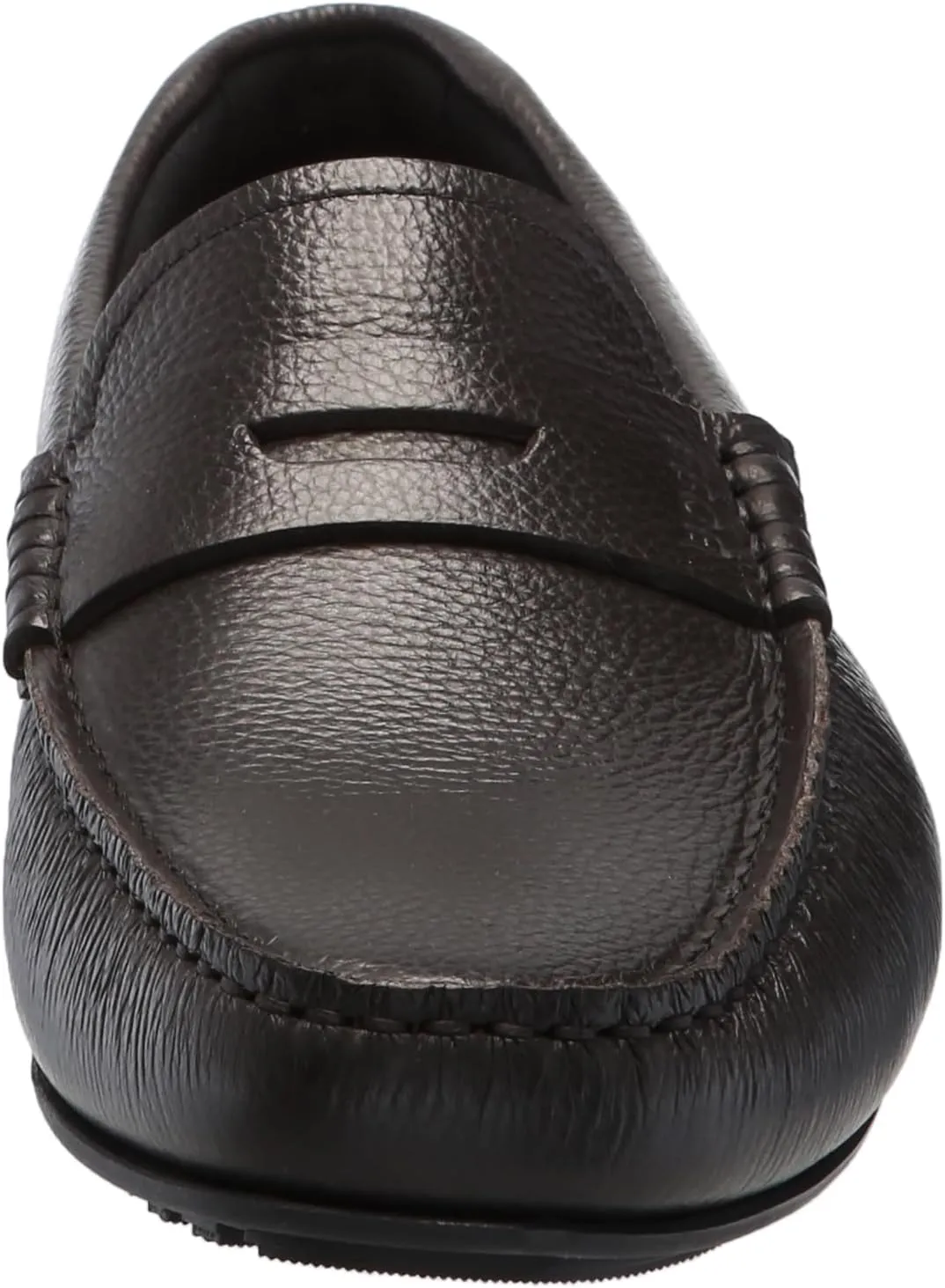 BOSS Women's Noel Grainy Leather Moccasins