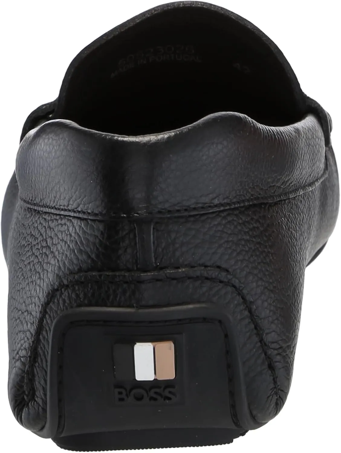 BOSS Women's Noel Grainy Leather Moccasins