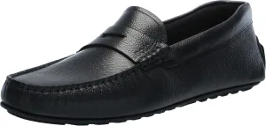BOSS Women's Noel Grainy Leather Moccasins