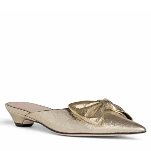 Bowie Flat Leather Mule