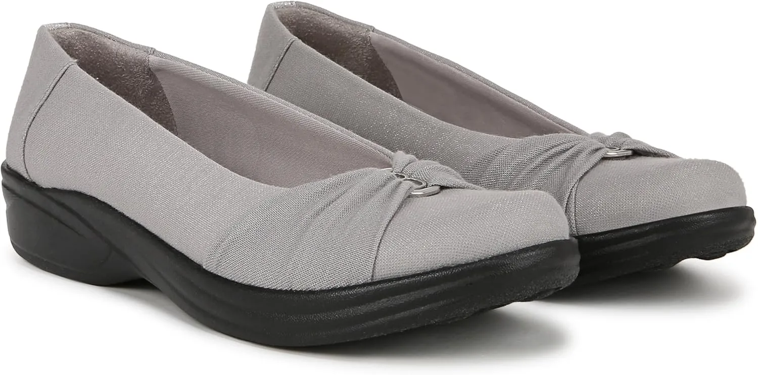 BZees Women's Paige Machine Washable Slip on Loafer