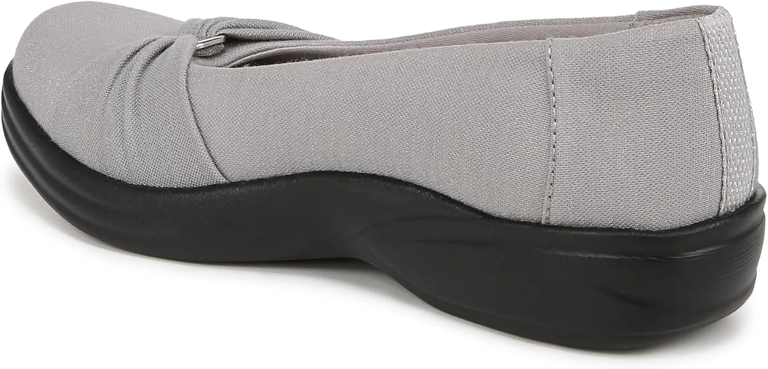 BZees Women's Paige Machine Washable Slip on Loafer