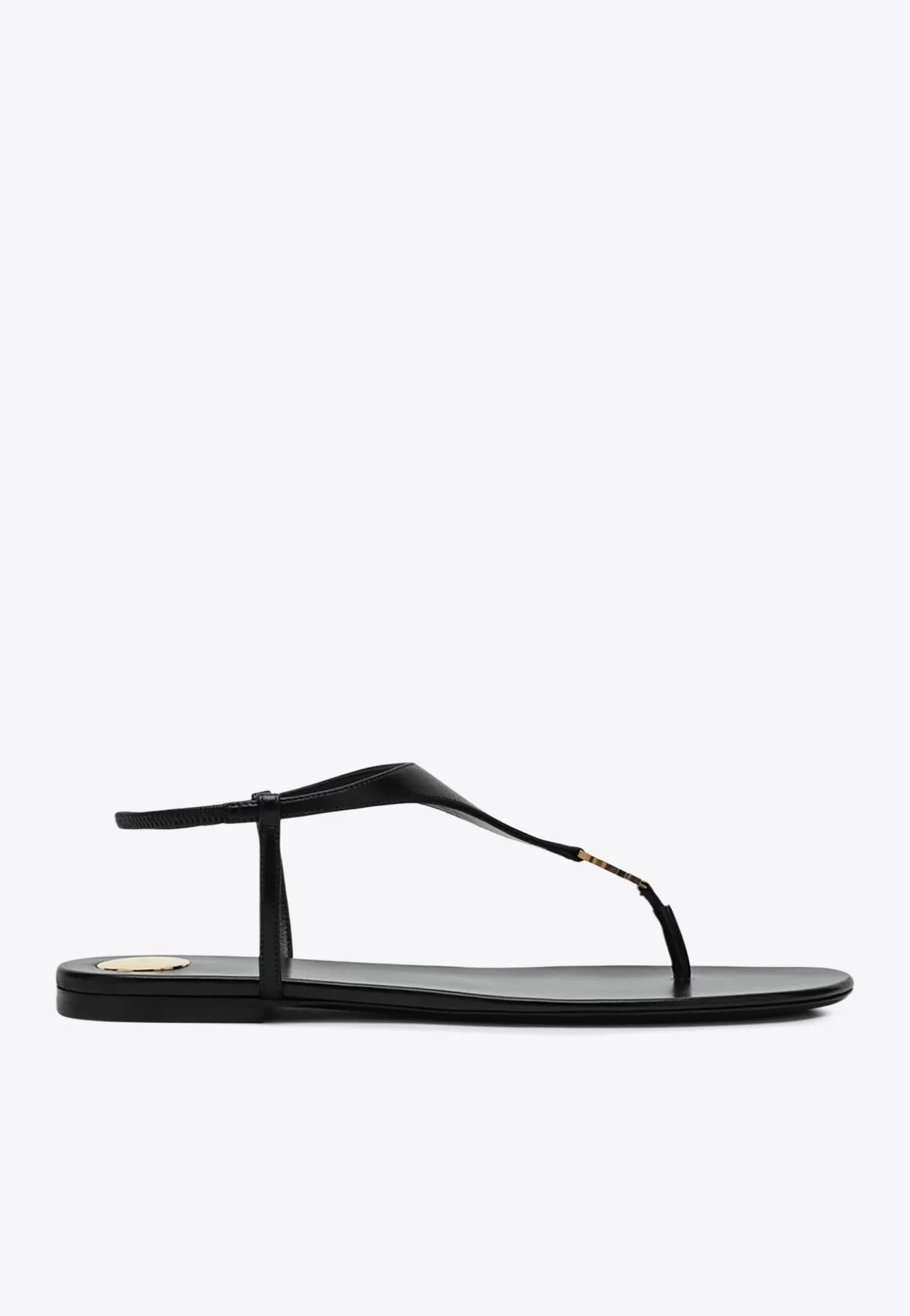 Cassandra Leather Flat Sandals