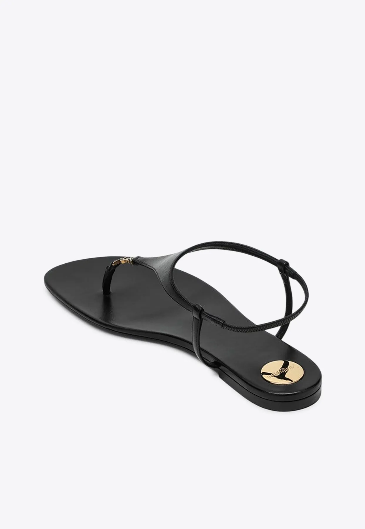 Cassandra Leather Flat Sandals