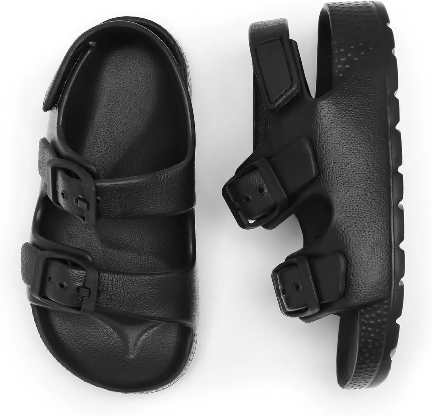 ChayChax Toddler Boys Girls Double Buckle Sandals Children's Adjustable Back Strap Water Sandal