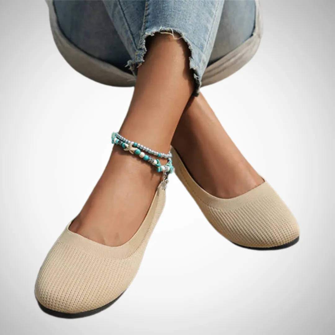 Christina Slip-On Flat Shoes