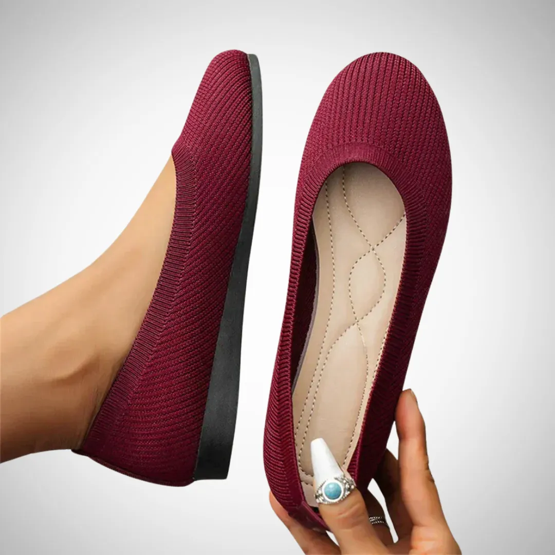 Christina Slip-On Flat Shoes
