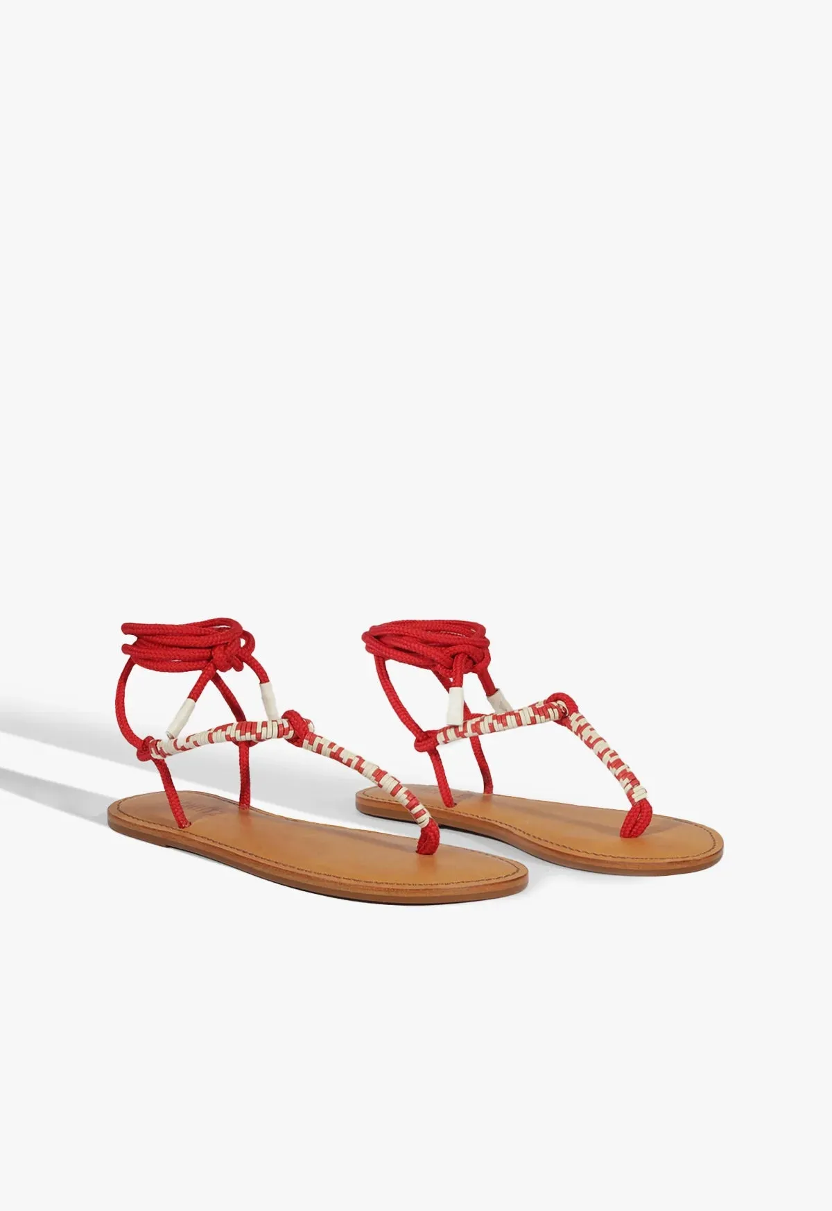 Claire Sandal in Ultra Red