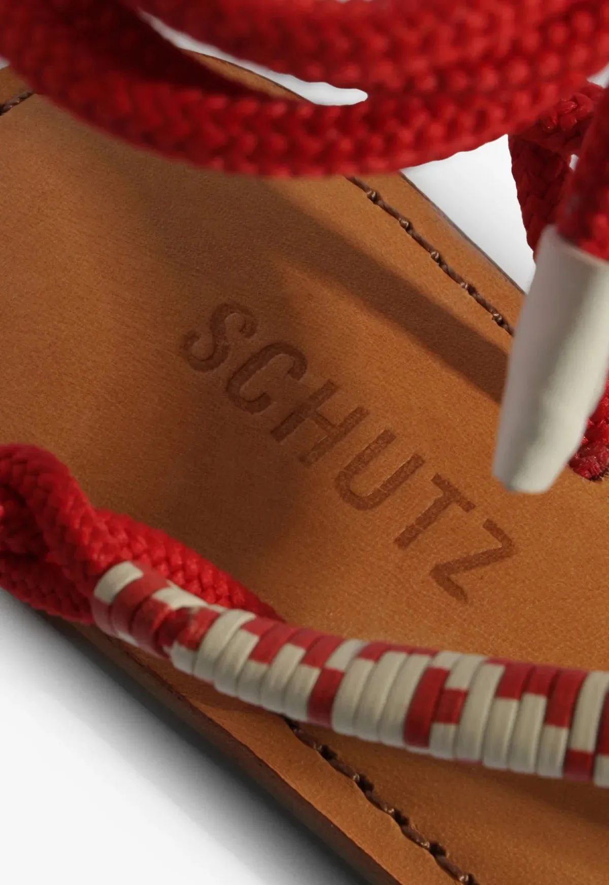 Claire Sandal in Ultra Red