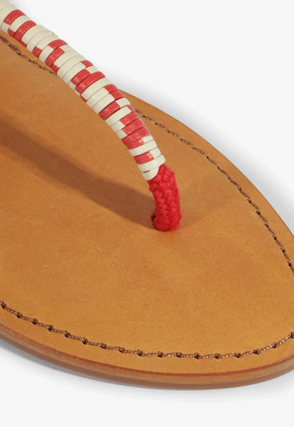 Claire Sandal in Ultra Red