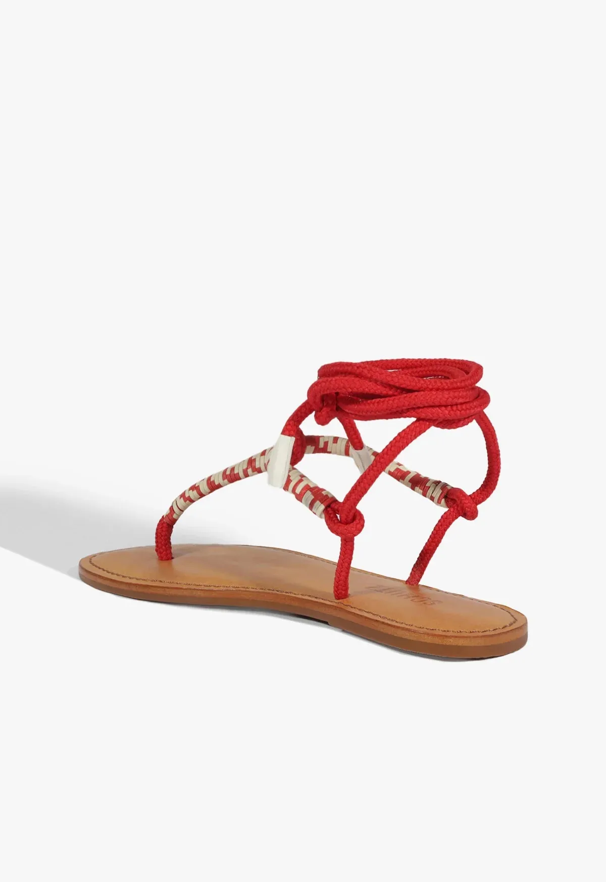 Claire Sandal in Ultra Red