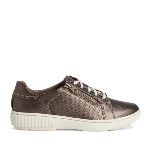 Clarks Women's Caroline Janna Bronze Leather 26181565