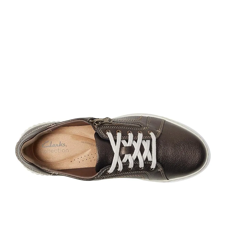 Clarks Women's Caroline Janna Bronze Leather 26181565