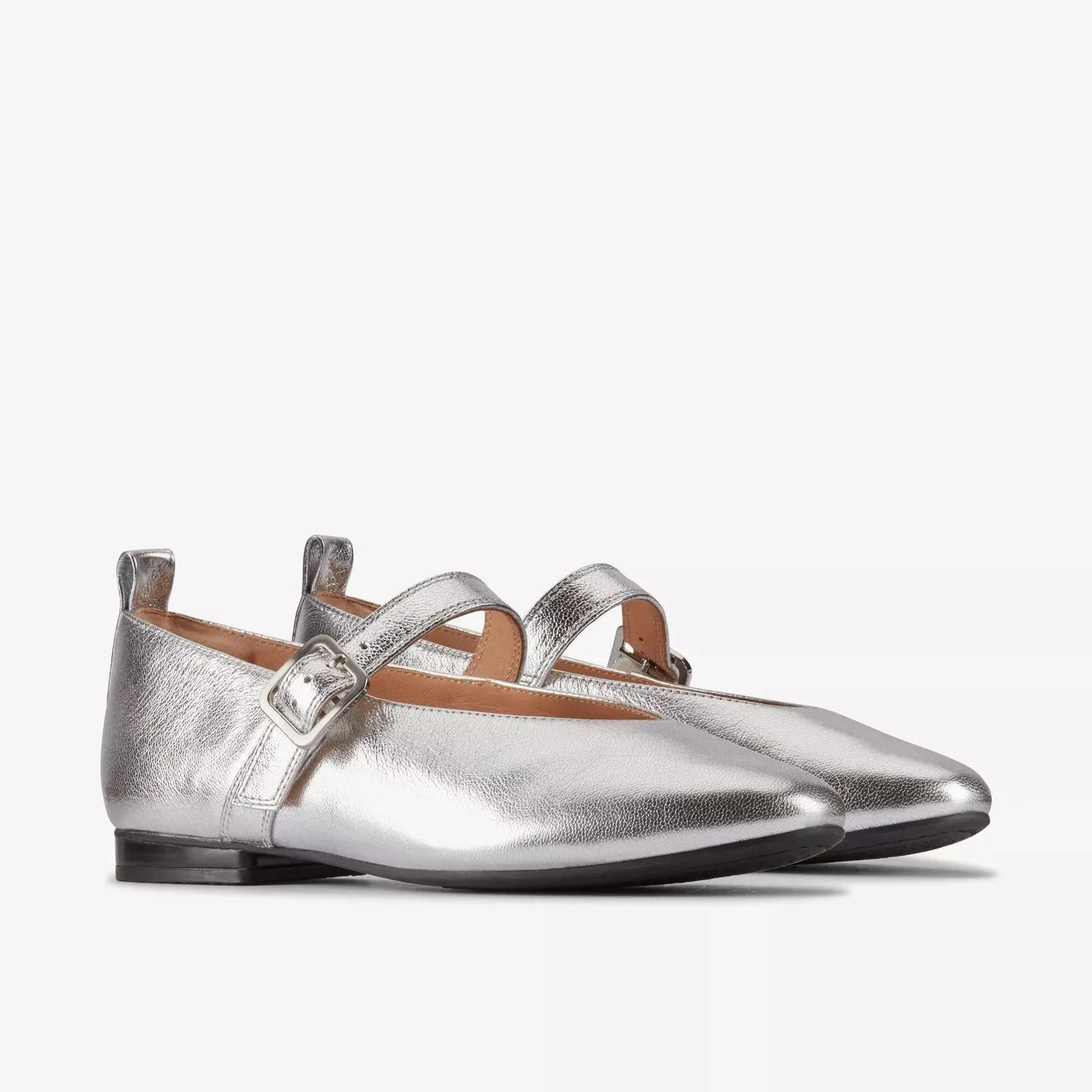 Clarks Women's Fawna Bar Silver 26181956