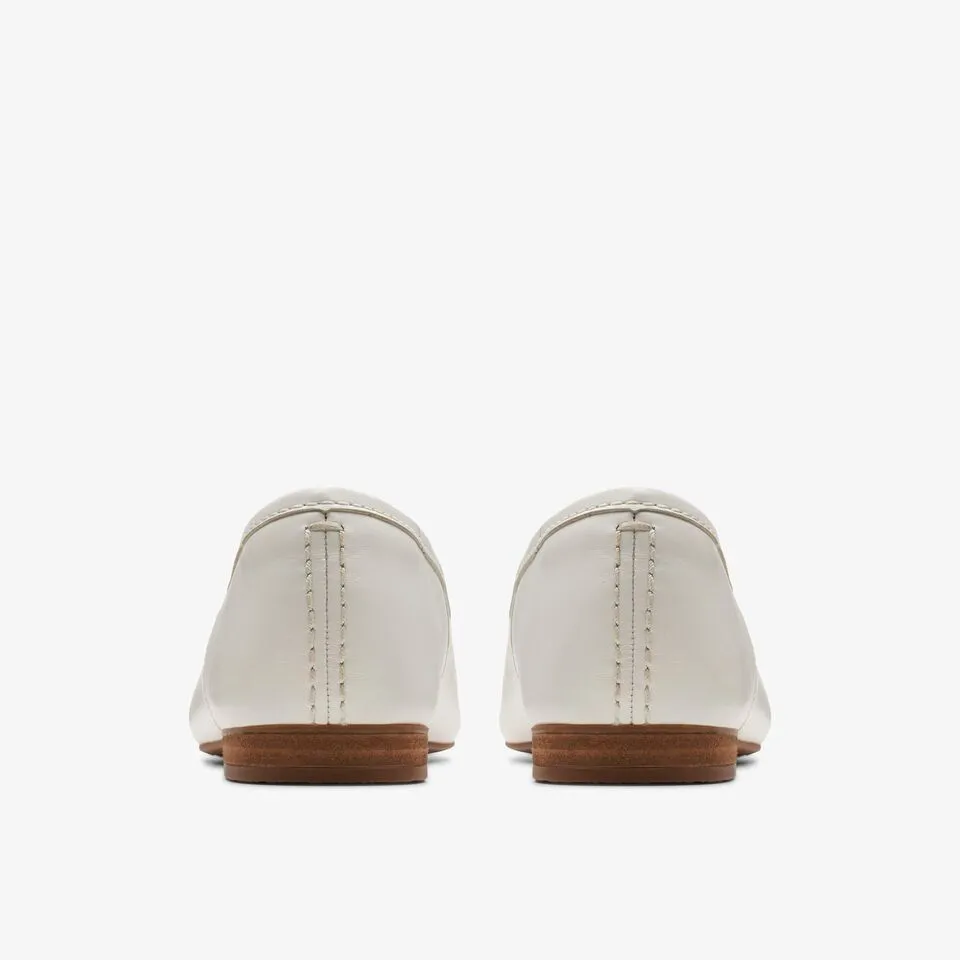 Clarks Women's Fawna Lily White | Lilac Leather