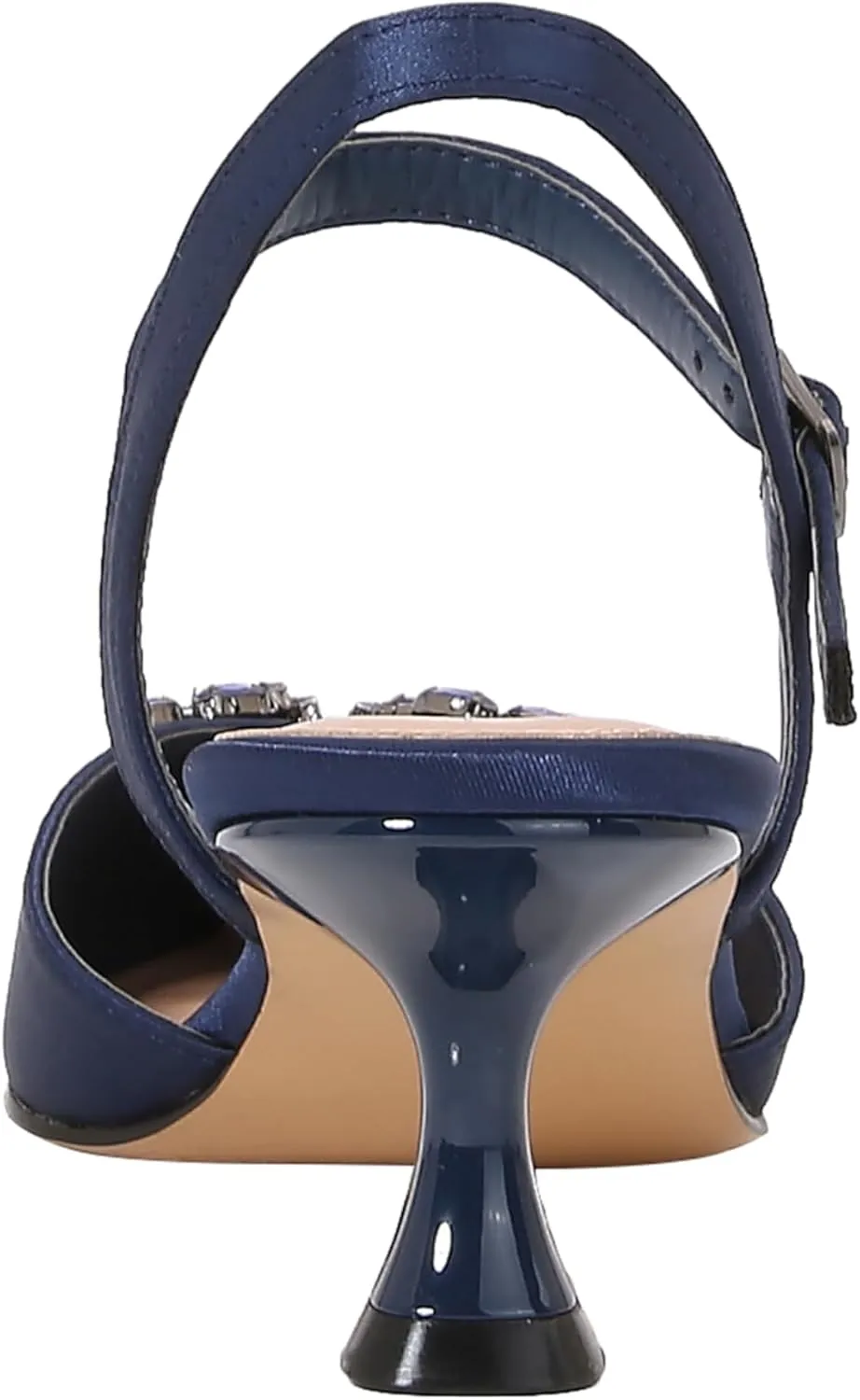 CLASSY Satin Jewel Ornament Sandal