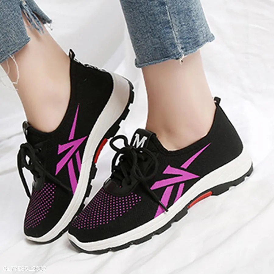 Color Block  Flat  Criss Cross  Round Toe  Casual Sneakers