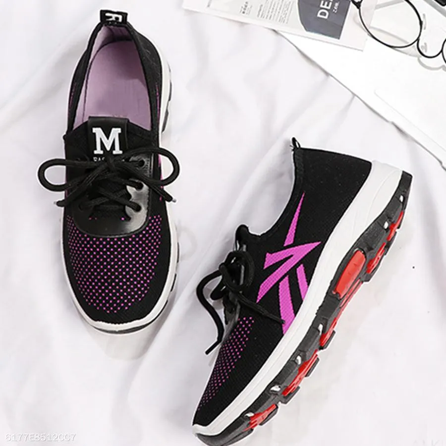 Color Block  Flat  Criss Cross  Round Toe  Casual Sneakers