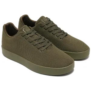 Comfortable Slip-On Loafers for Men & Women–Non-Slip, Lightweight, Breathable Mesh Sneakers, Navy Green