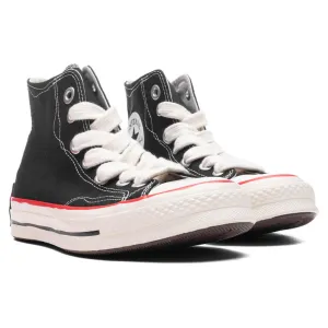 Converse Chuck 70 Hi Sketch Black White Red A09139C Shoe Sneaker Trainer