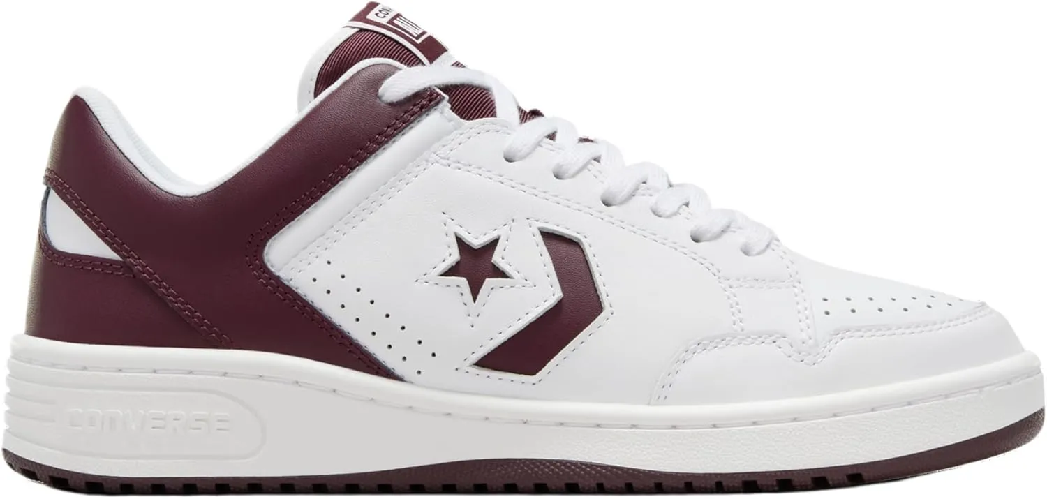 Converse Weapon - Men's (A11960C, White/Oxblood)