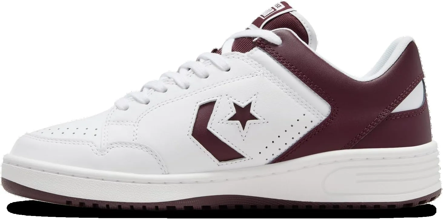 Converse Weapon - Men's (A11960C, White/Oxblood)