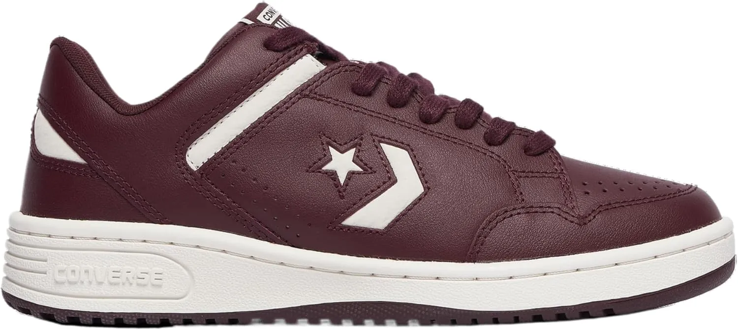 Converse Weapon OX - Men's (A10342C, Vintage White/Bloodstone)