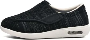 Diabetic Walking Shoes Unisex Orthopedic Non-Slip Elderly Shoes Adjustable,Extra Wide Lightweight Walking Shoes Women Men Arthritis Edema Shoes,A02,38EU (A06 47EU)