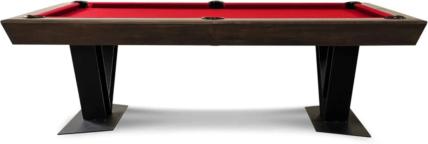 Doc & Holiday - 8 FT Savant Billiard Pool Table - Brown Sugar Finish