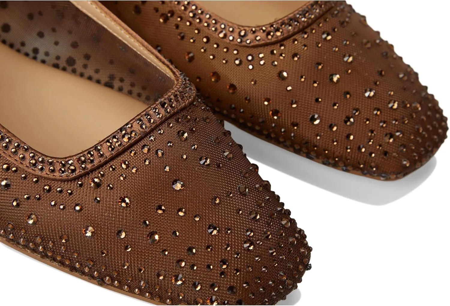 Dolce Vita Women's Reyes Crystal Ballet Flat