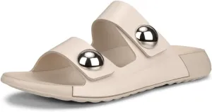 ECCO Women's Cozmo Two Band Button Slide Sandal