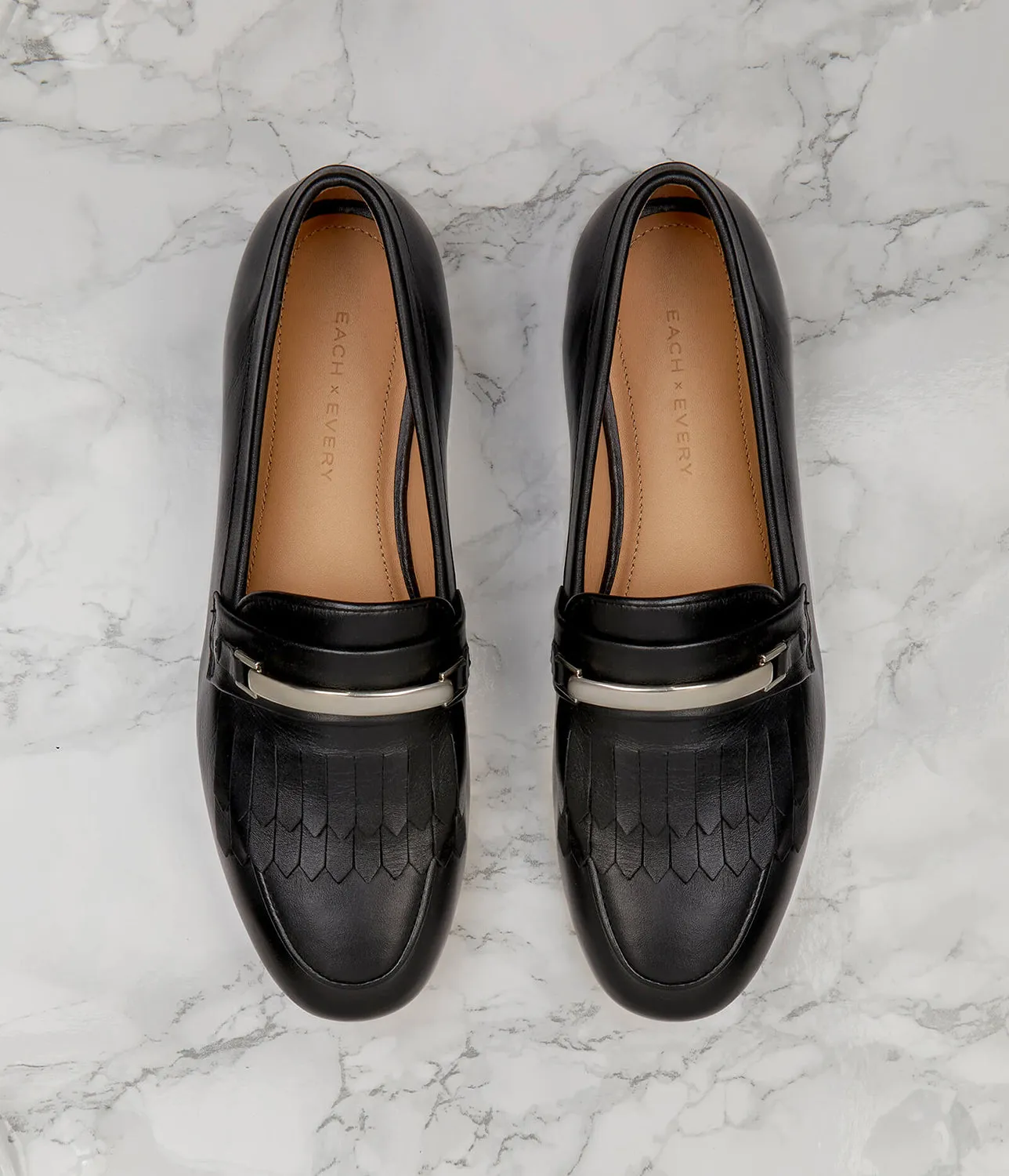 ELAN BLACK SOFT LEATHER