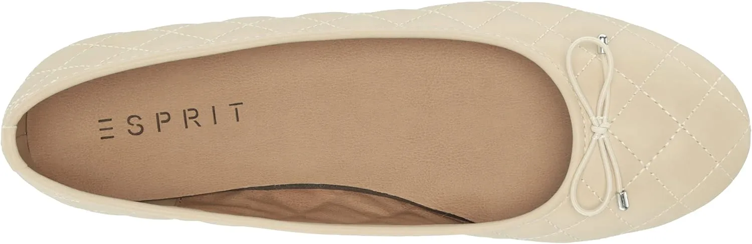 Esprit Women's Fanny Quilted Ballet Flat