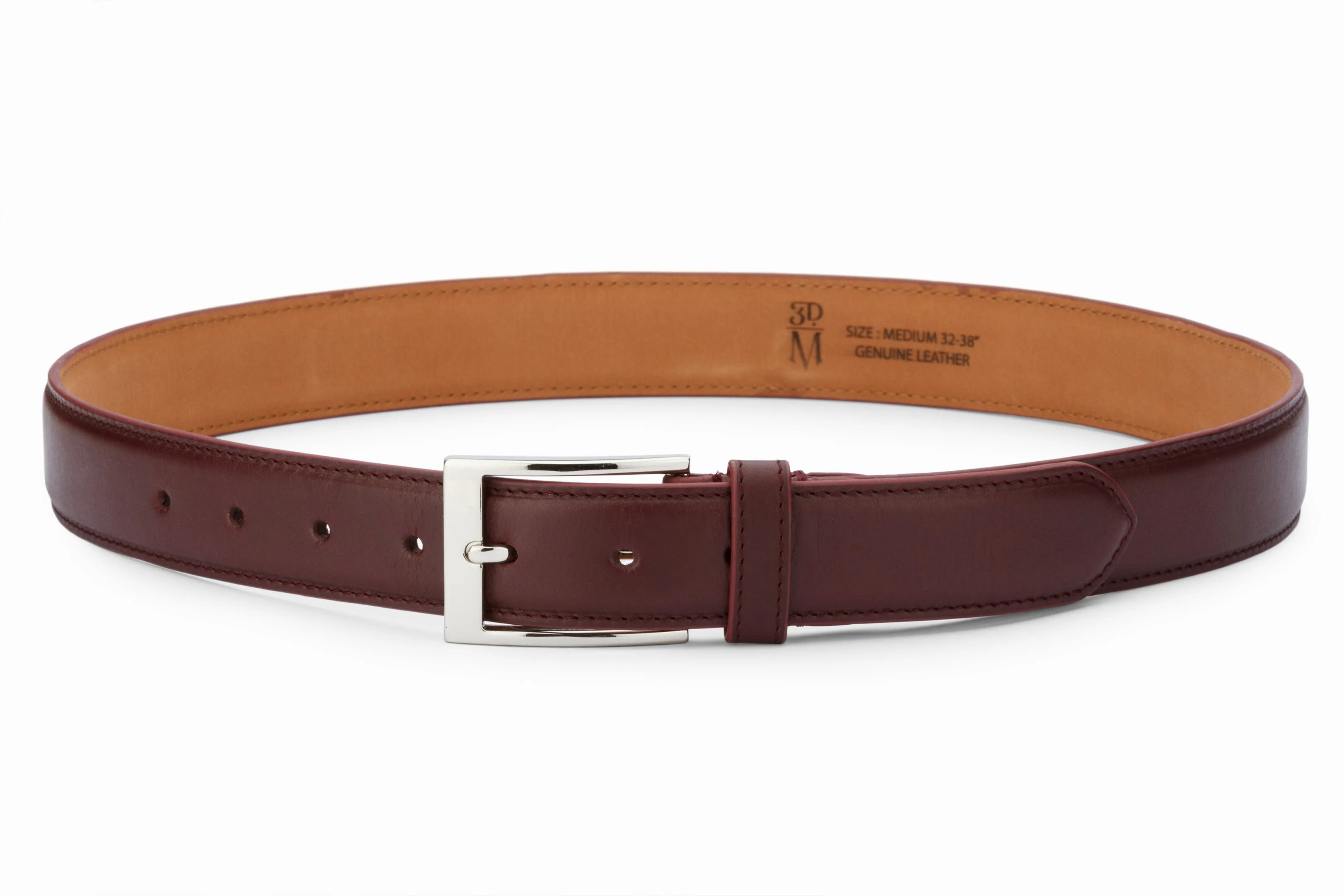 Flat Belt- Oxblood