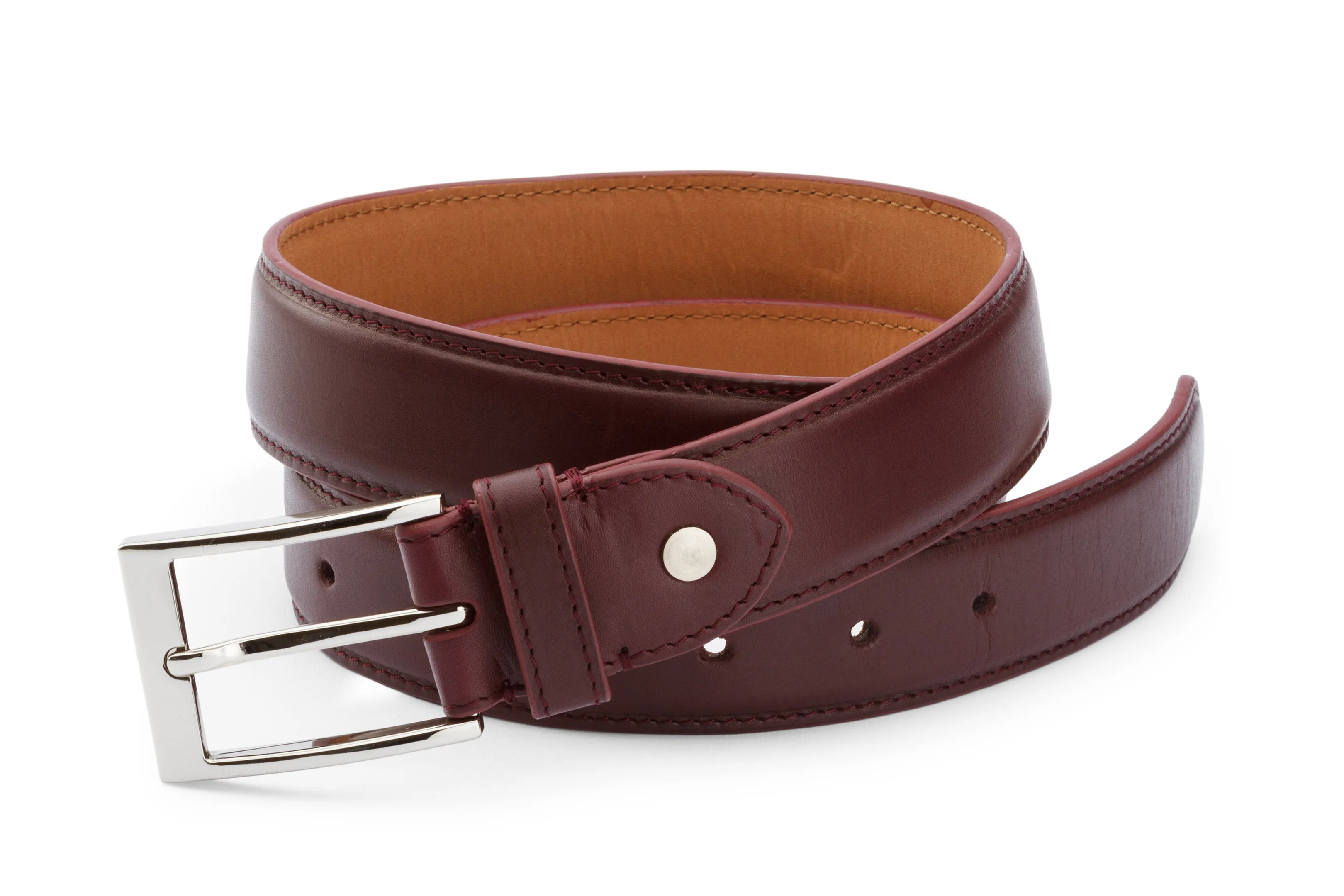 Flat Belt- Oxblood
