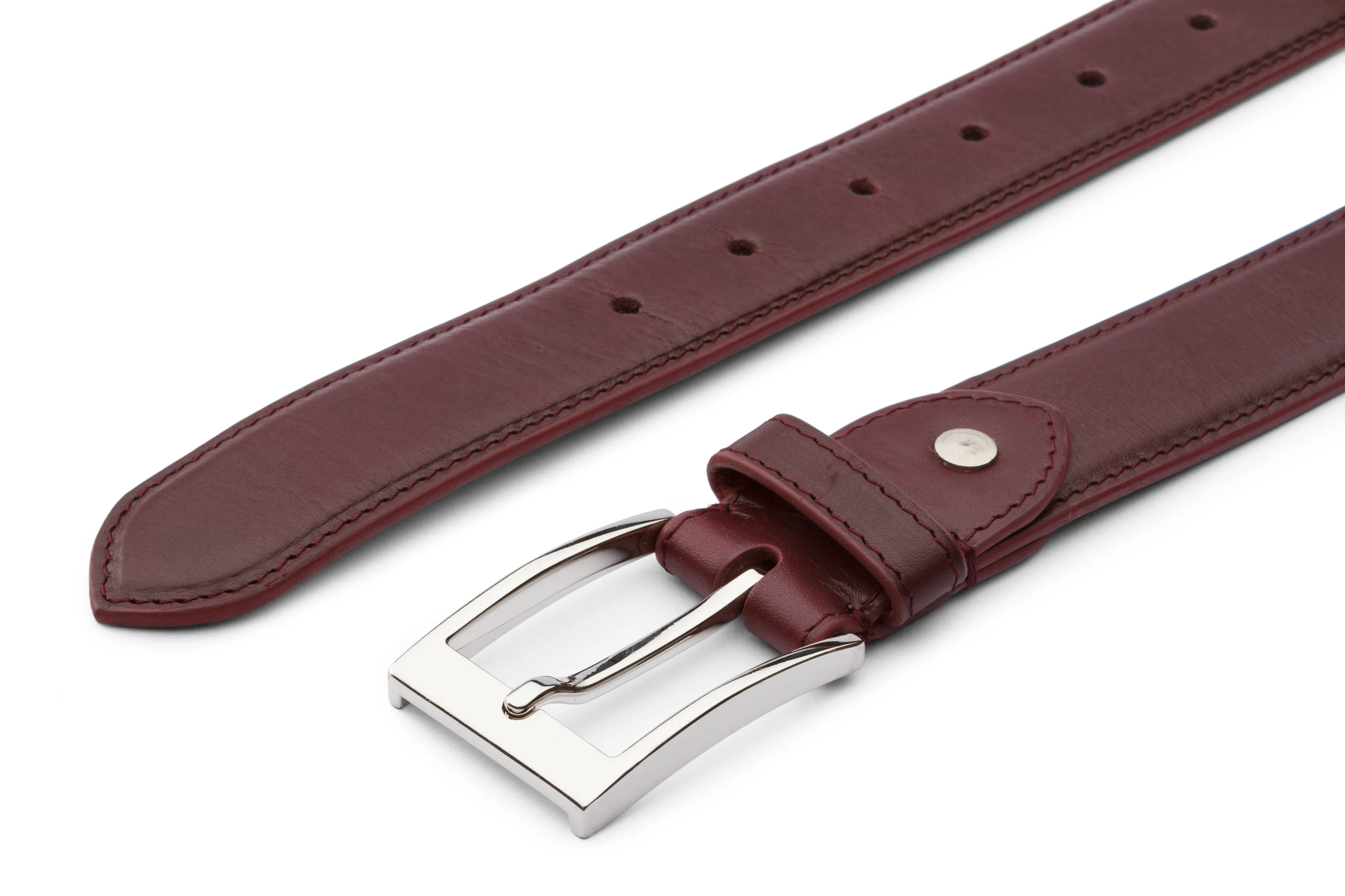 Flat Belt- Oxblood