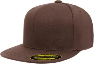 Flexfit Men's 210 Fitted Flat Bill Cap Hat