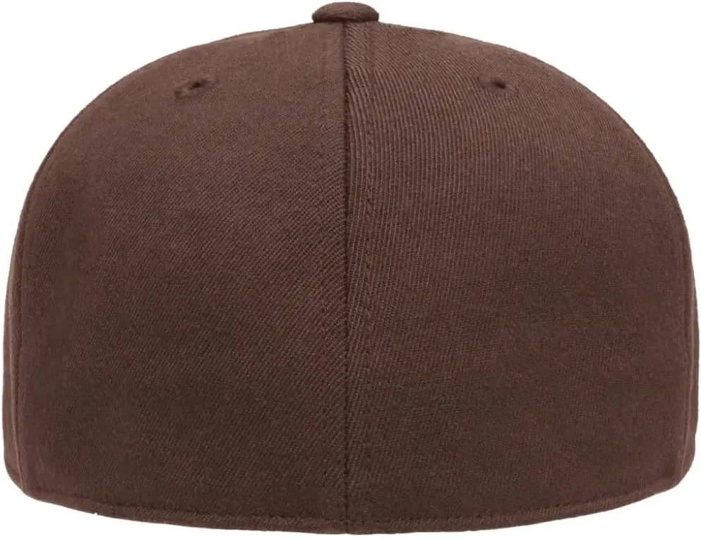 Flexfit Men's 210 Fitted Flat Bill Cap Hat
